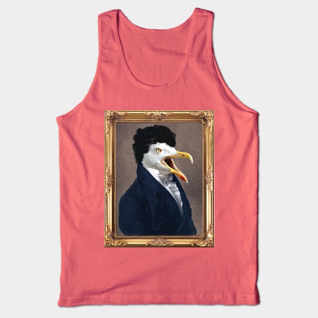 Sir Seagull Tank Top by LordRedonkulous